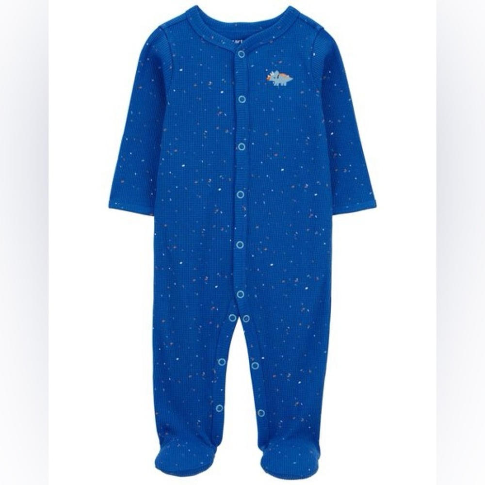 Carters‎ -  Baby Dinosaur Snap-Up Thermal Sleep & Play Pajamas